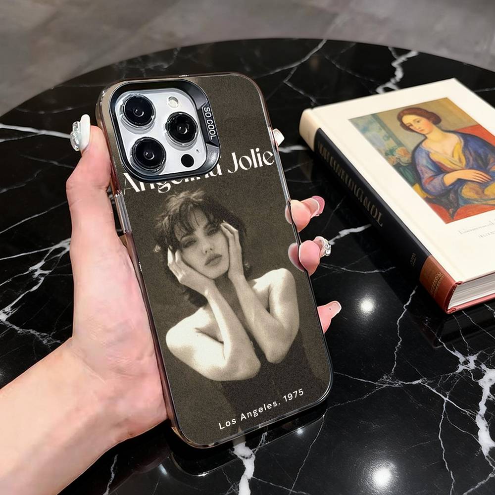 Angelina Jolie Phone Case For iPhone 17,16,15,14,13,12,11 Plus,Pro Max,XS,Colorful Silver Phone case Funda Cover iPhone17
Angelina Jolie Phone Case For iPhone 17,16,15,14,13,12,11 Plus,Pro Max,XS,Colorful Silver Phone case Funda Cover iPhone17