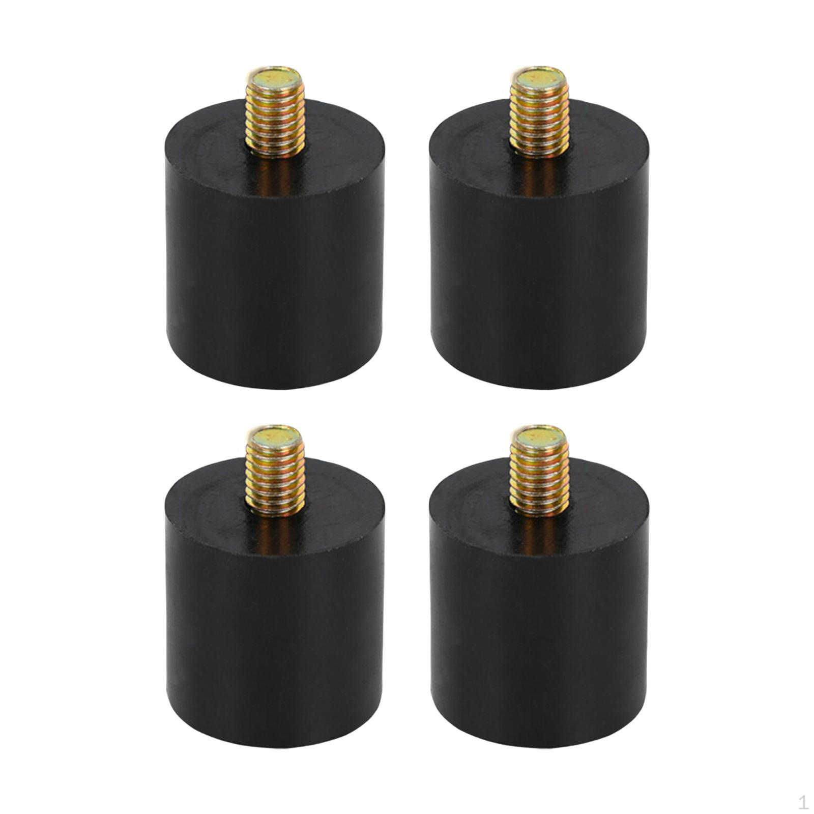 4 Pieces Rubber Mount Shock Absorbers Vibrations Isolators M8 Threaded Studs Cylindrical 3cmx3cm
4 Pieces Rubber Mount Shock Absorbers Vibrations Isolators M8 Threaded Studs Cylindrical 3cmx3cm