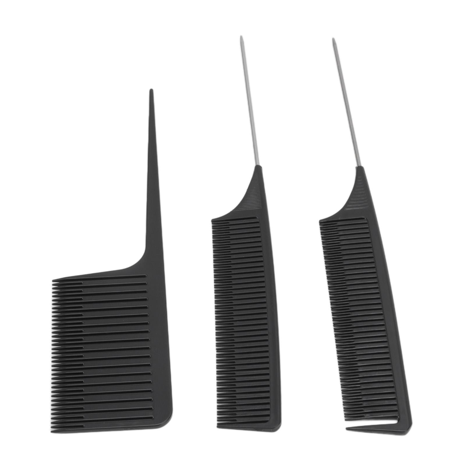 3 Pcs Highlighting Comb Set Pointed Tail Hair Coloring Comb Styling Hair Coloring Hair Parting Tool Comb
3 Pcs Highlighting Comb Set Pointed Tail Hair Coloring Comb Styling Hair Coloring Hair Parting Tool Comb