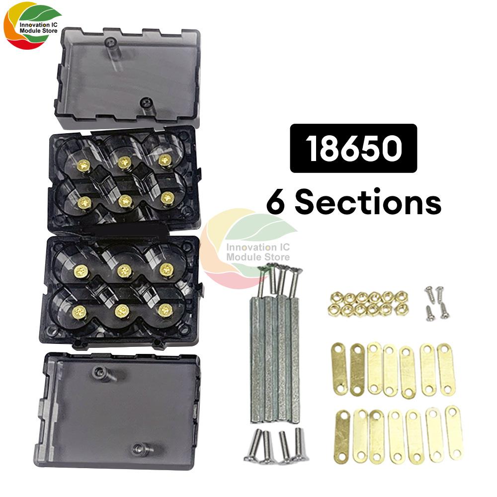 DIY Energy Storage Kit 18650 21700 Battery Holder Case Box Bracket Slot PC Plastic Material Support 6P 8P Splicable No Soldering
DIY Energy Storage Kit 18650 21700 Battery Holder Case Box Bracket Slot PC Plastic Material Support 6P 8P Splicable No Soldering