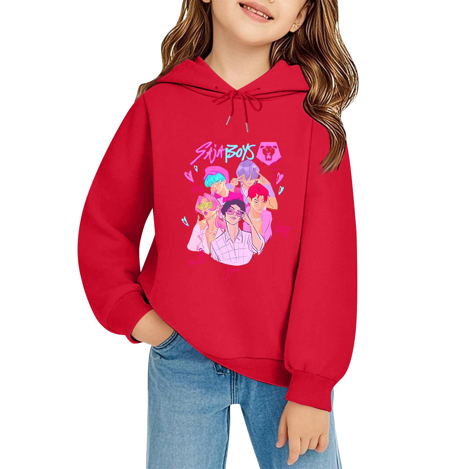 Детский пуловер с длинным рукавом, свободного кроя, с принтом букв, капюшоном на шнурке 130 красный
Детский пуловер с длинным рукавом, свободного кроя, с принтом букв, капюшоном на шнурке 130 красный