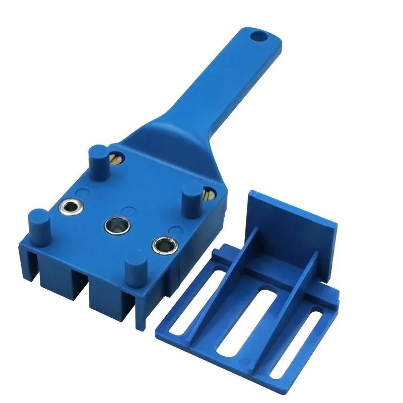 3-In-1 Handheld Woodworking Dowel Jig Self-Centering Drill Guide Kit 6/8/10mm Straight Hole Positioning Puncher Joinery Tools
3-In-1 Handheld Woodworking Dowel Jig Self-Centering Drill Guide Kit 6/8/10mm Straight Hole Positioning Puncher Joinery Tools