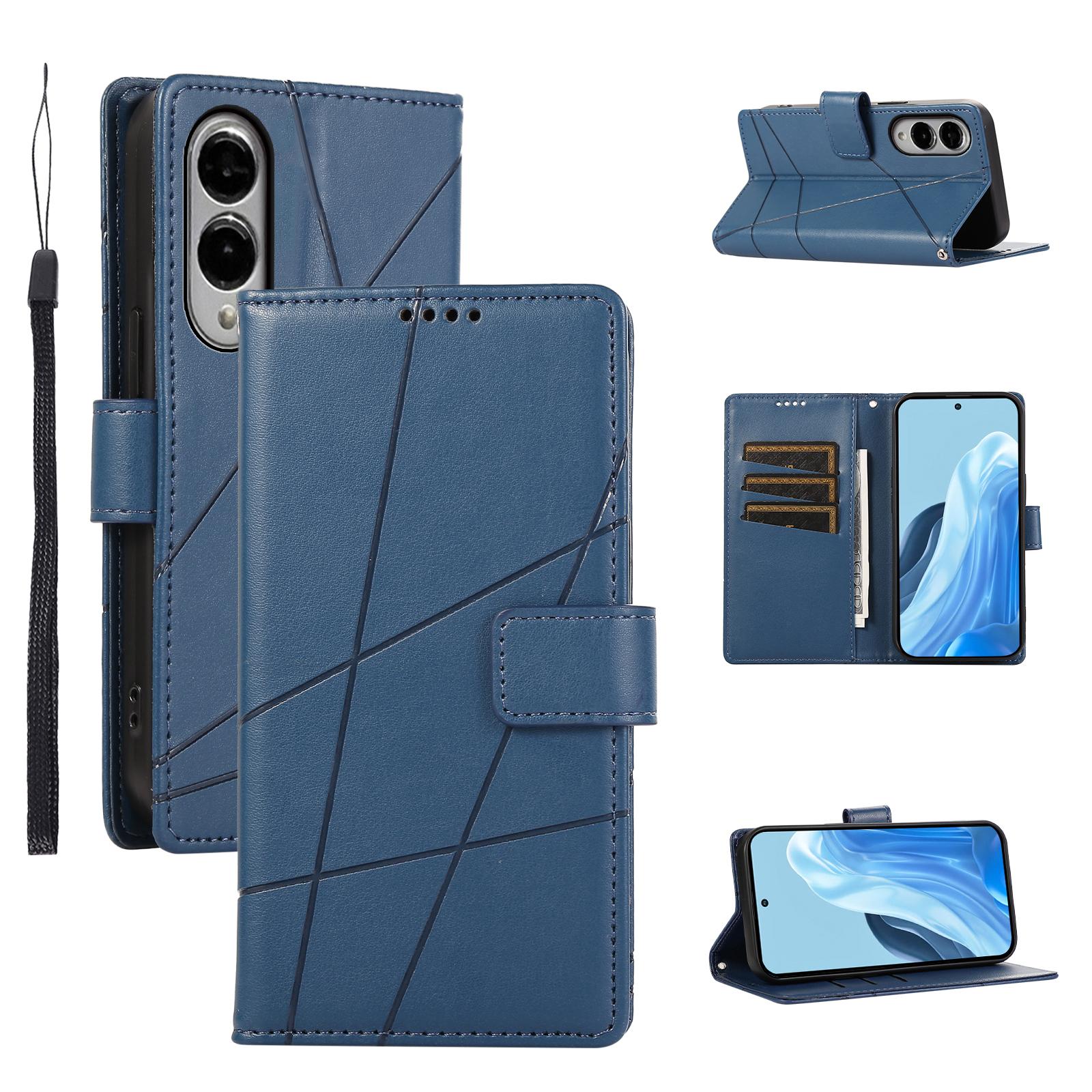 DF-06 Для Samsung Galaxy S25 Edge Чохол для телефону Шкіряний гаманець з лінійним тисненням Blue
DF-06 Для Samsung Galaxy S25 Edge Чохол для телефону Шкіряний гаманець з лінійним тисненням Blue