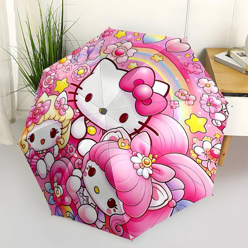 1pc Hello Kitty Pink Floral with Automatic Opening Umbrella - Portable Folding Design, 8-Bone Iron Frame, Outdoor Use, Perfect Gift for Fans, Traveler
1pc Hello Kitty Pink Floral with Automatic Opening Umbrella - Portable Folding Design, 8-Bone Iron Frame, Outdoor Use, Perfect Gift for Fans, Traveler