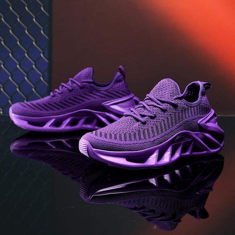 Sneakers fly-woven mesh running light shock absorption small coconut ODM OEM Fujian shoe factory 45 фіолетовий
Sneakers fly-woven mesh running light shock absorption small coconut ODM OEM Fujian shoe factory 45 фіолетовий