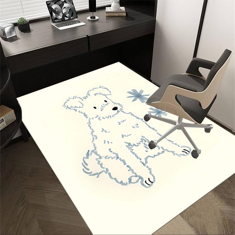 1PC dog star Non-Slip Floor Carpet Compatible for Office&Living Room&Bedroom&Dining room - Flat-Weave Machine-W242 60cm by 90cm
1PC dog star Non-Slip Floor Carpet Compatible for Office&Living Room&Bedroom&Dining room - Flat-Weave Machine-W242 60cm by 90cm