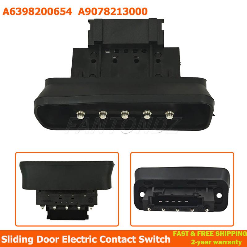 Для Mercedes-Benz Vito W639 W447 W448 W636 W907 Електричний контактний перемикач зсувних дверей A6398200654 A9078213000 A 639 820 06 54
Для Mercedes-Benz Vito W639 W447 W448 W636 W907 Електричний контактний перемикач зсувних дверей A6398200654 A9078213000 A 639 820 06 54