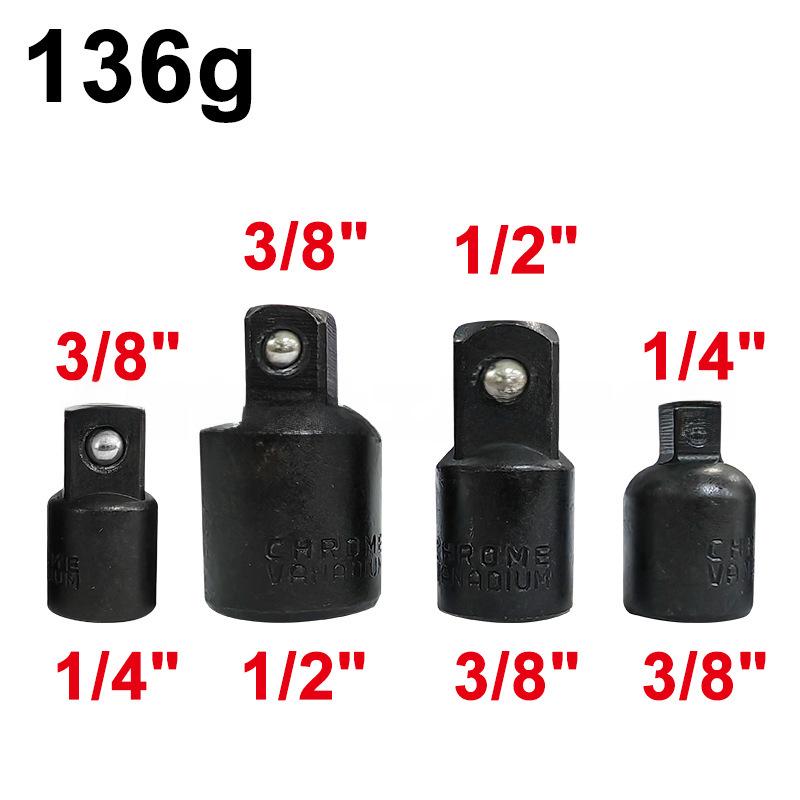 Набор из 4 адаптеров для пересечения границ: Рукава большие, средние, маленькие 1/2, 3/8, 1/4
Набор из 4 адаптеров для пересечения границ: Рукава большие, средние, маленькие 1/2, 3/8, 1/4