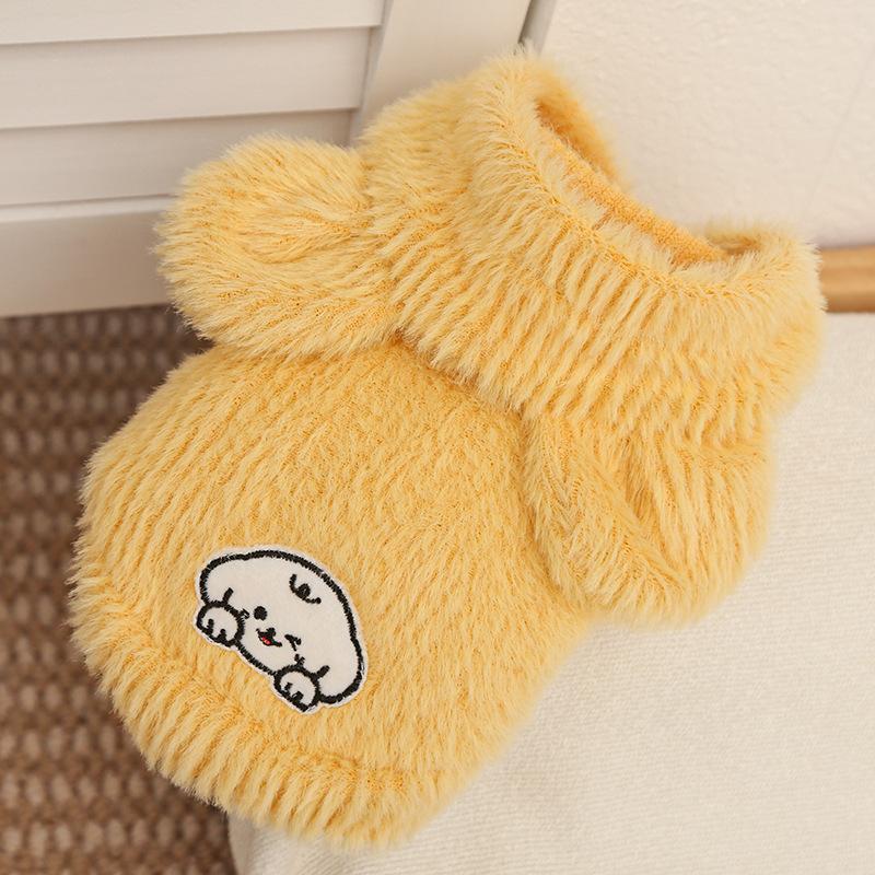 Plush Pet Hoodie for Small & Medium Dogs, Elastic Imitation Mink Dog Sweater With Ears, Winter Cat And Dog Clothes, Pet Apparel (as the picture,XS)
Plush Pet Hoodie for Small & Medium Dogs, Elastic Imitation Mink Dog Sweater With Ears, Winter Cat And Dog Clothes, Pet Apparel (as the picture,XS)