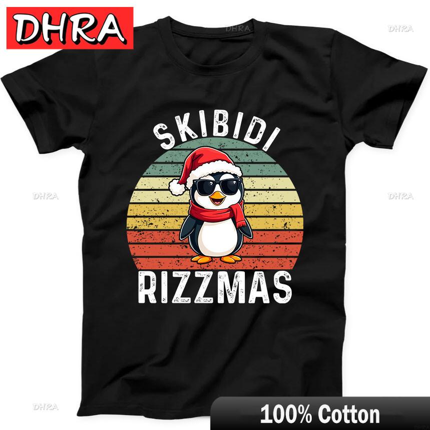 Skibidi Rizzmas Christmas Penguin Funny Gift Tee Black T Shirt Unique Clothing Shirts for Anniversary Gift TShirt Japan Slogan 4XL
Skibidi Rizzmas Christmas Penguin Funny Gift Tee Black T Shirt Unique Clothing Shirts for Anniversary Gift TShirt Japan Slogan 4XL