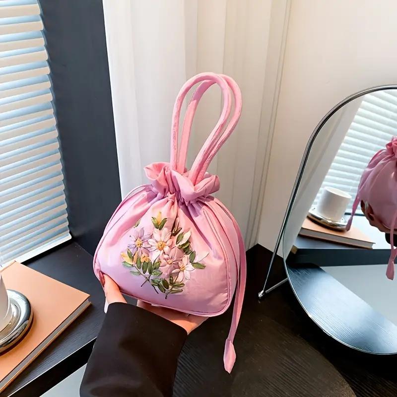 Yogodlns Ретро Вышивка Сумка на шнурке Цветочный узор Сумка-ведро Женская модная сумка Портмоне 19x5.5x21cm светло-розовый
Yogodlns Ретро Вышивка Сумка на шнурке Цветочный узор Сумка-ведро Женская модная сумка Портмоне 19x5.5x21cm светло-розовый