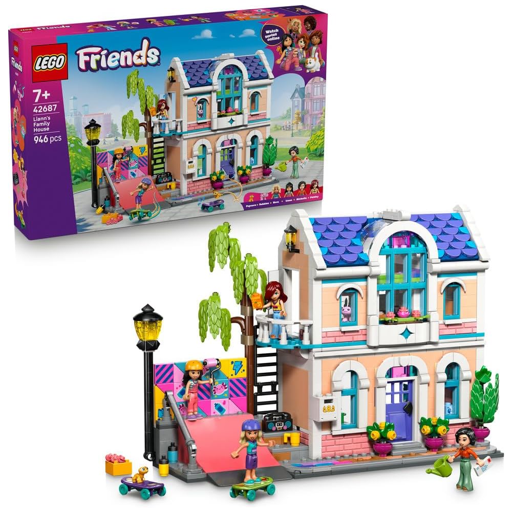 LEGO Friends Lian s House Building Toy for Kids Age 7-9, Creative Playset for Boys and Girls, Interior Decor Block Set
LEGO Friends Lian s House Building Toy for Kids Age 7-9, Creative Playset for Boys and Girls, Interior Decor Block Set