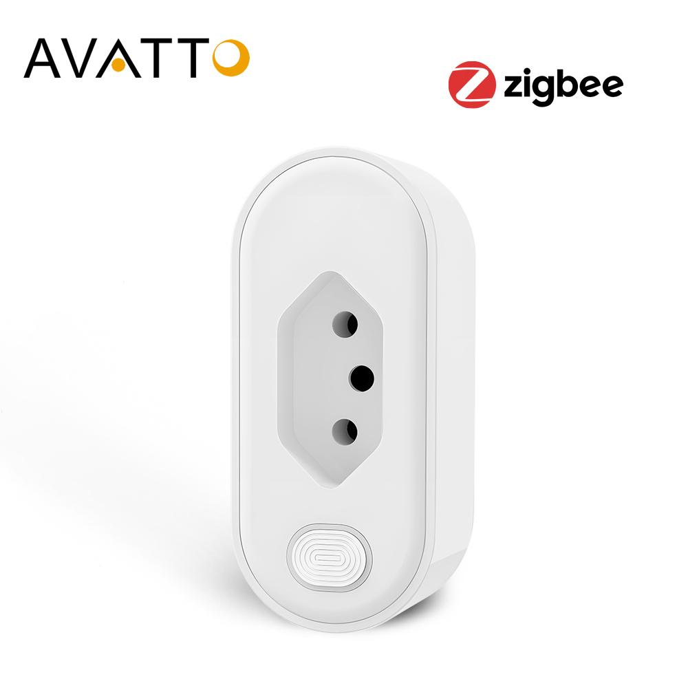 AVATTO Tuya Zigbee Brazil art Plug with Power Monitor, art Life App Remote art Socket Outlet Work for Google Home,
AVATTO Tuya Zigbee Brazil art Plug with Power Monitor, art Life App Remote art Socket Outlet Work for Google Home,
