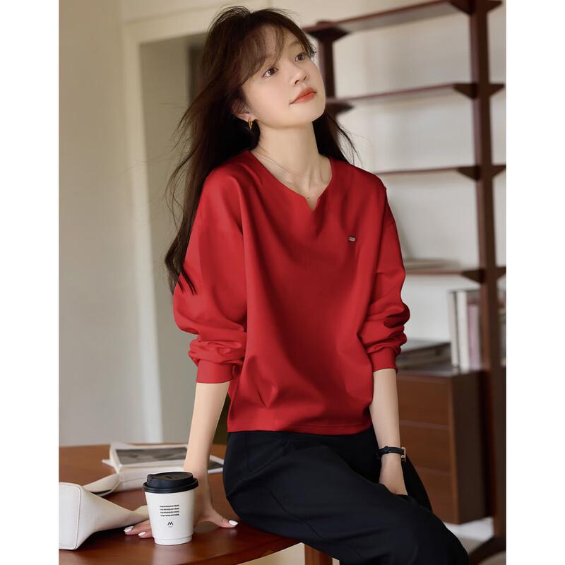 Mohanyimei Women s V-Neck Casual Loose Sweatshirt 2XL
Mohanyimei Women s V-Neck Casual Loose Sweatshirt 2XL