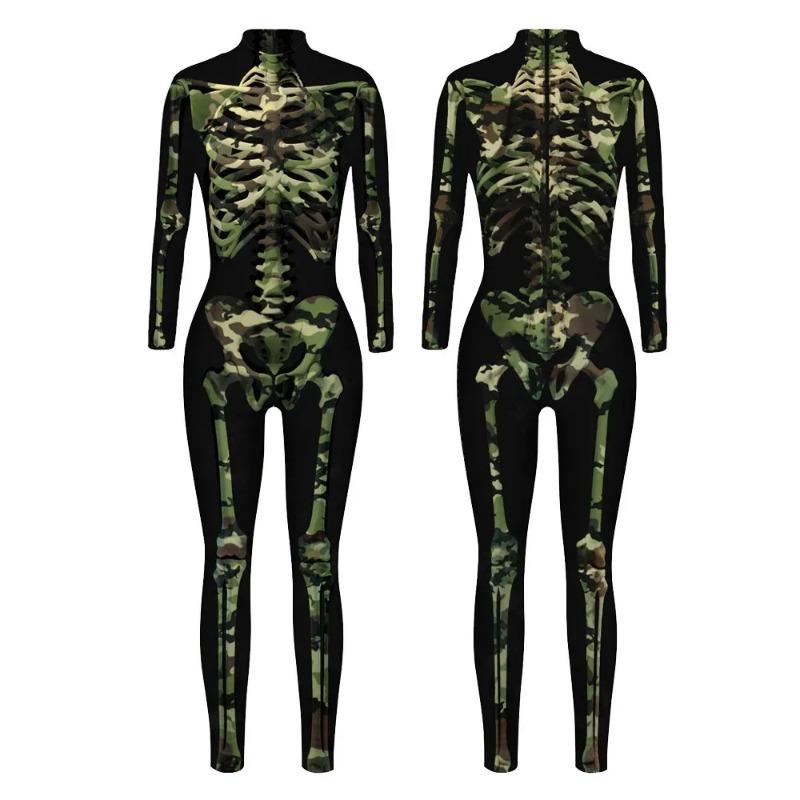 The Halloween Party White Bone Pattern 3D Print Sexy Bodysuits Women Long Sleeve Cosplay New Jumpsuit 2024 XL
The Halloween Party White Bone Pattern 3D Print Sexy Bodysuits Women Long Sleeve Cosplay New Jumpsuit 2024 XL