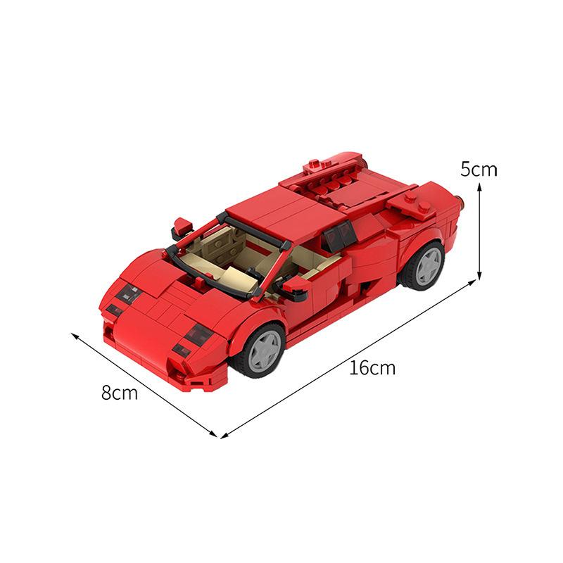 DIY Red Super Racing Car Model Building Set Educational Assembly Kit for Children & Adults Display Toy
DIY Red Super Racing Car Model Building Set Educational Assembly Kit for Children & Adults Display Toy