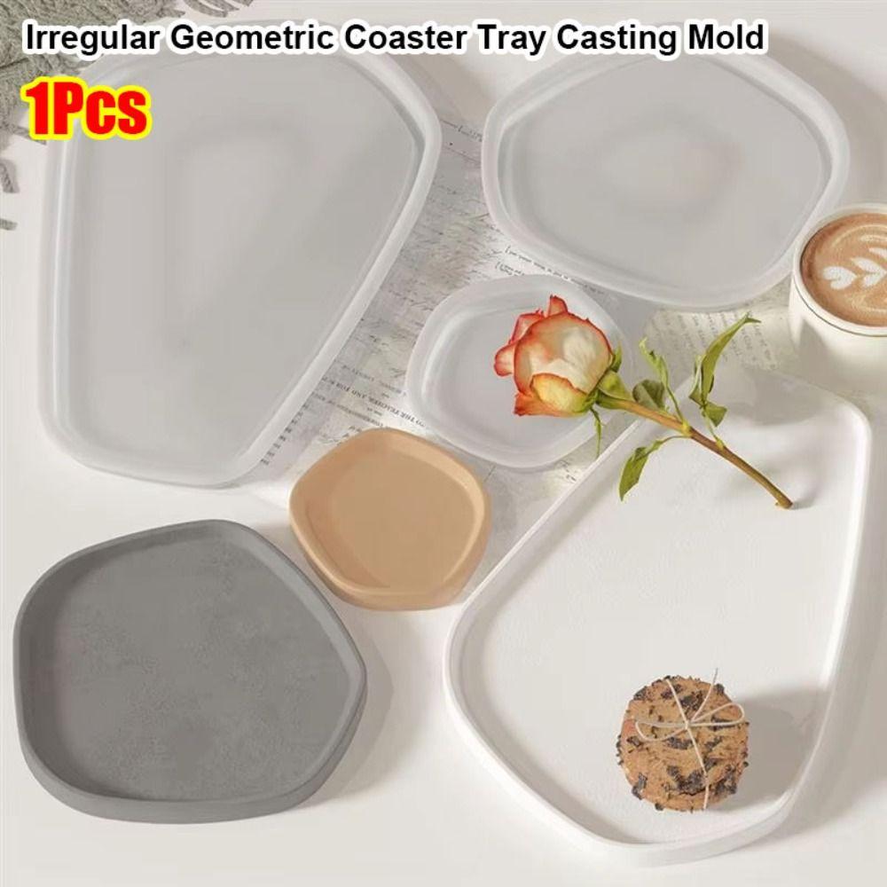 1Pcs Handmade Silicone Mold Irregular Tray Gypsum Paster Pan Mold Jewelry Display Storage Plate Style 4
1Pcs Handmade Silicone Mold Irregular Tray Gypsum Paster Pan Mold Jewelry Display Storage Plate Style 4