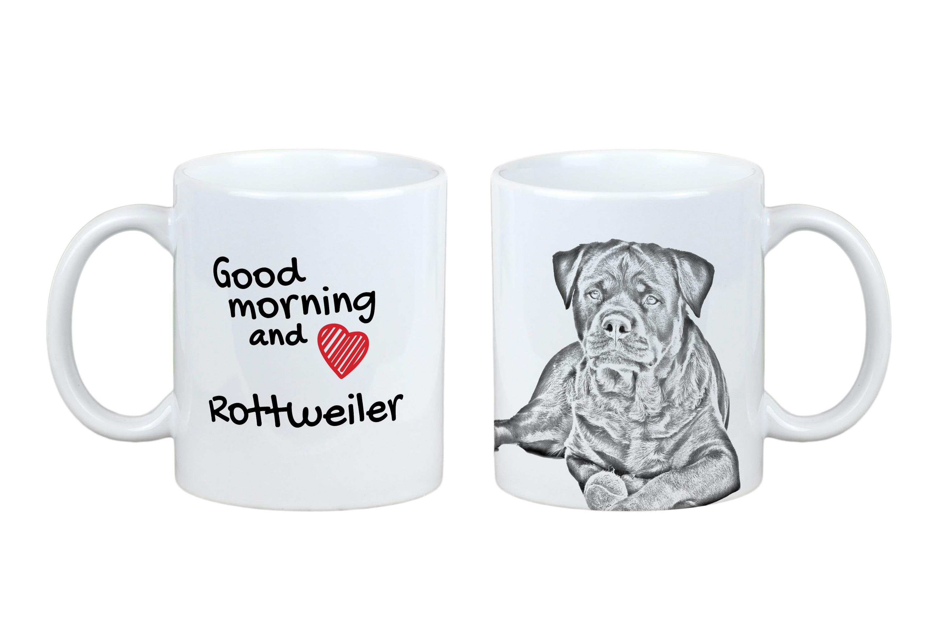 Rottweiler, Rott, Rottie - cup with a dog, personalized cup with a print, a classic gift for everyone from the Art-Dog brand
Rottweiler, Rott, Rottie - cup with a dog, personalized cup with a print, a classic gift for everyone from the Art-Dog brand