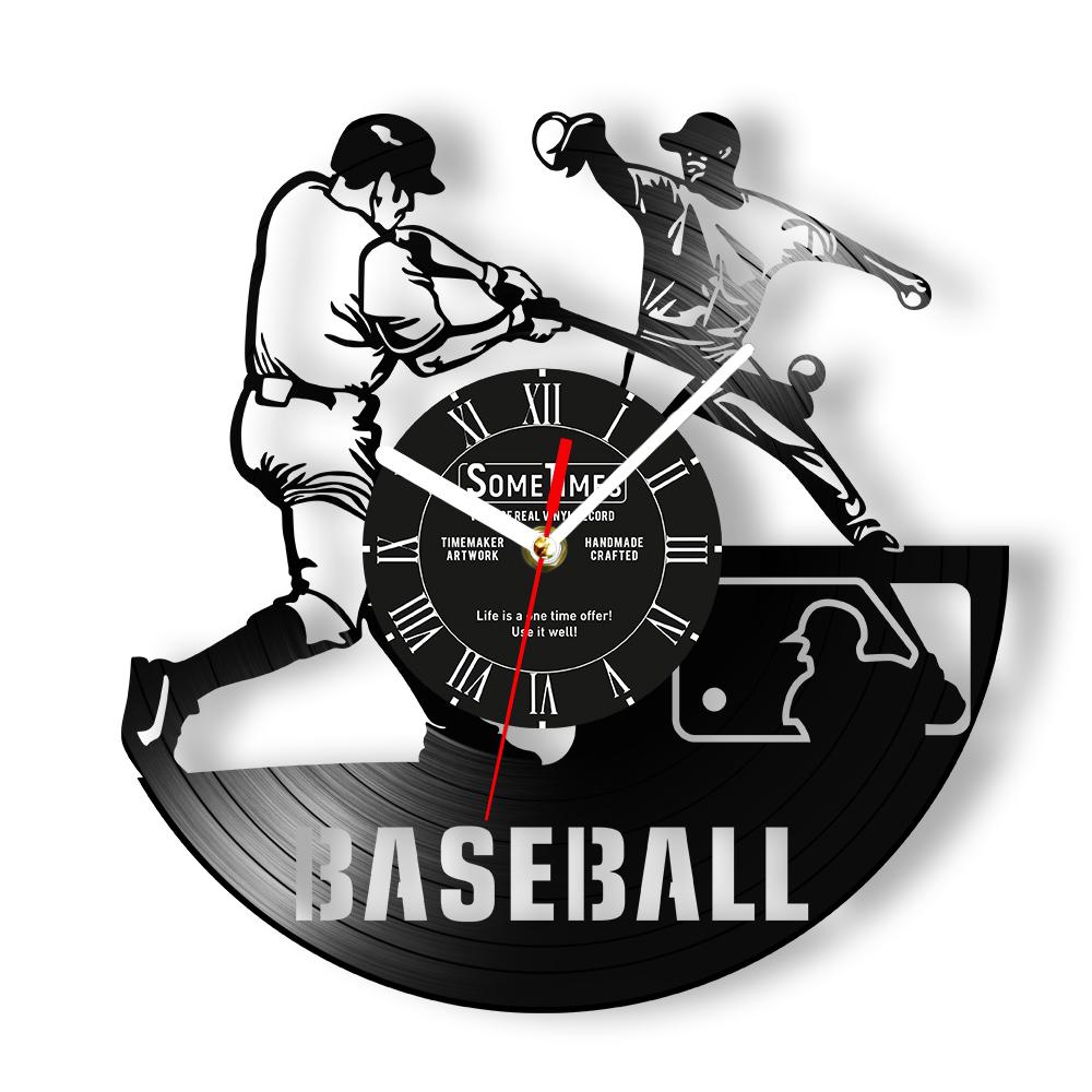 Baseball Custom Wall Clock Made of Real Vinyl Record Personalized Name Laser Cut Music Album Retro Wall Clock Boys Room Decor
Baseball Custom Wall Clock Made of Real Vinyl Record Personalized Name Laser Cut Music Album Retro Wall Clock Boys Room Decor
