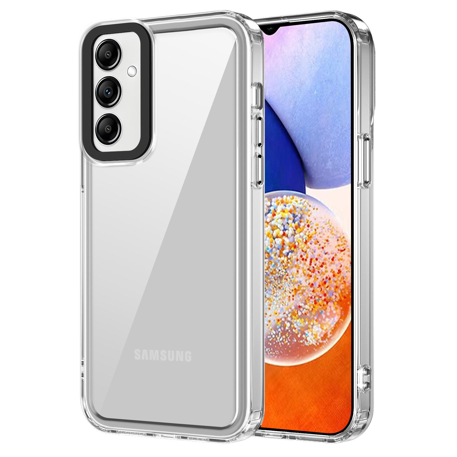 For Samsung Galaxy A15 5G Phone Case PC+TPU Reinforced Corner Clear Back Cover Transparent
For Samsung Galaxy A15 5G Phone Case PC+TPU Reinforced Corner Clear Back Cover Transparent