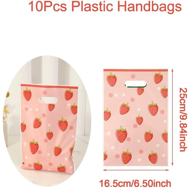 Strawberry Party Set, Fruit Theme Boxes Sticker Bag Tableware Set for Birthday Party Dessert Bottle Birthday Party Supplies As shown
Strawberry Party Set, Fruit Theme Boxes Sticker Bag Tableware Set for Birthday Party Dessert Bottle Birthday Party Supplies As shown