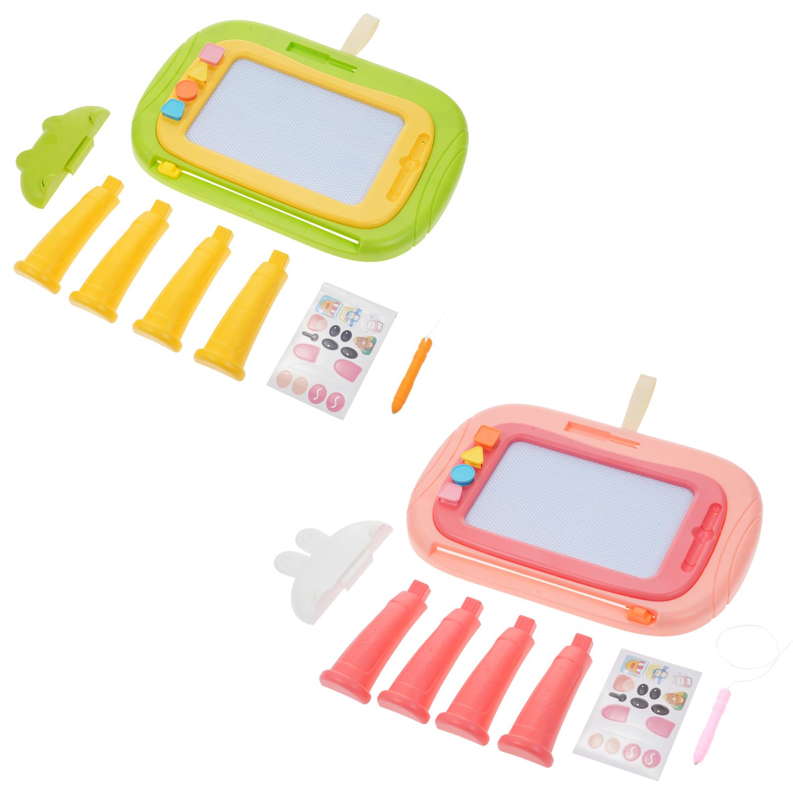 Magnetic Drawing Board, Erasable Sketch Writing Painting Doodle Pad with 4 Stamps, Early Learning Ed Green
Magnetic Drawing Board, Erasable Sketch Writing Painting Doodle Pad with 4 Stamps, Early Learning Ed Green