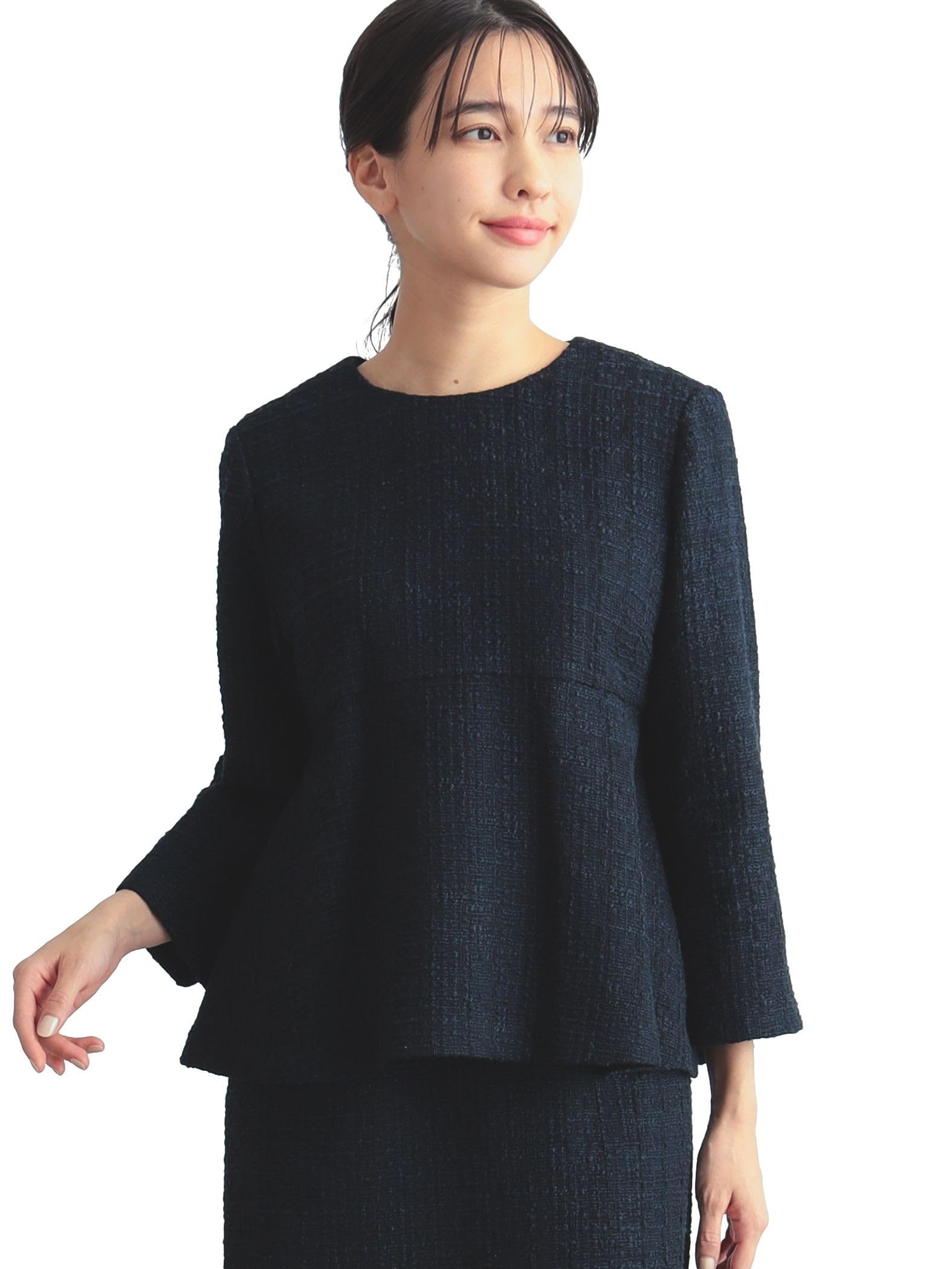 B:MING by BEAMS Women s Tweed Flared Pullover, Navy, Size M
B:MING by BEAMS Women s Tweed Flared Pullover, Navy, Size M