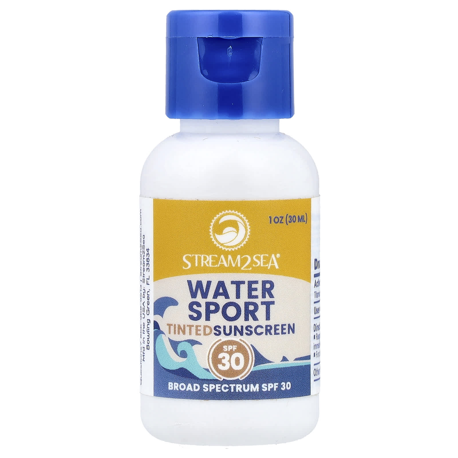 Stream2Sea, Водостойкий тонирующий солнцезащитный крем для водных видов спорта, SPF 30, 30 мл(1 унция)
Stream2Sea, Водостойкий тонирующий солнцезащитный крем для водных видов спорта, SPF 30, 30 мл(1 унция)