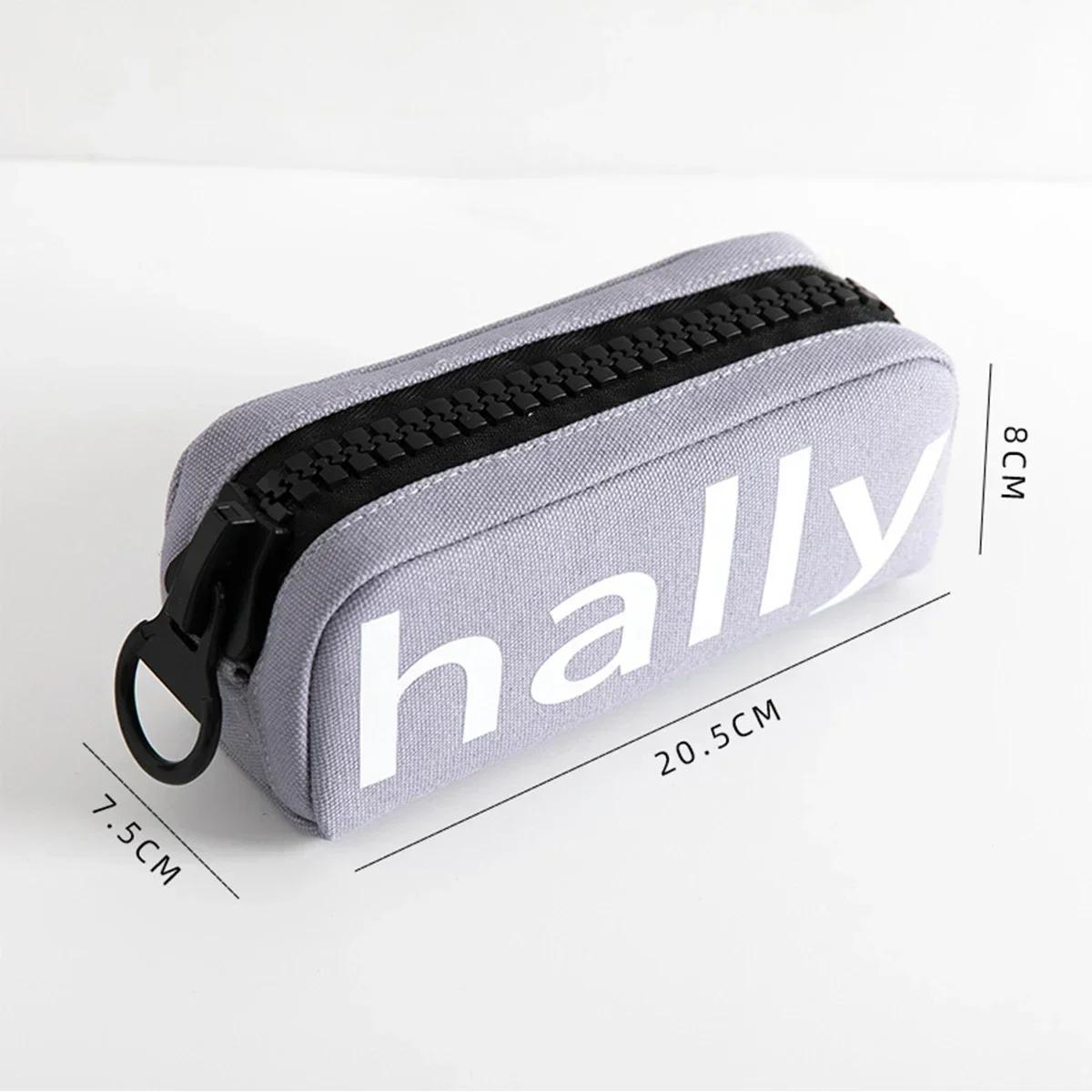 Simple Canvas Large Zipper Pencil Case Creative Large Capacity Durable Storage Bag Kawaii Stationery School Office Supplies
Simple Canvas Large Zipper Pencil Case Creative Large Capacity Durable Storage Bag Kawaii Stationery School Office Supplies