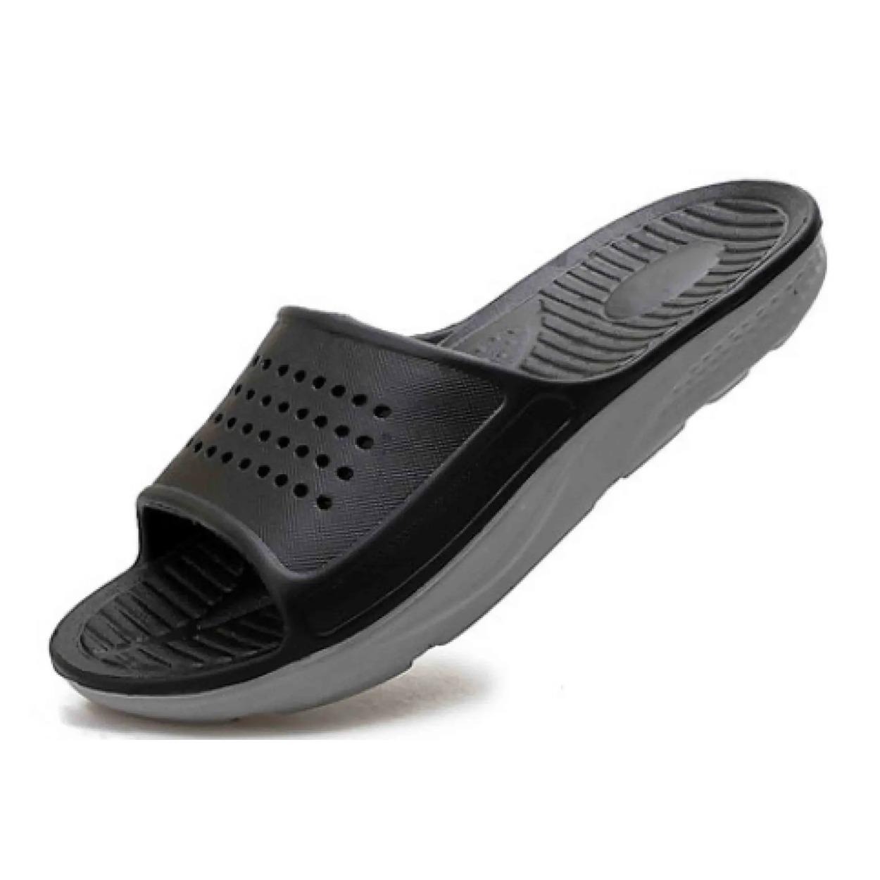 Size 48 49 50 51 Men Slippers Plus Size Summer Sandals Indoor Comfortable Walking Footwear for Man Male Shoes Breathable New 47 42 чорний
Size 48 49 50 51 Men Slippers Plus Size Summer Sandals Indoor Comfortable Walking Footwear for Man Male Shoes Breathable New 47 42 чорний