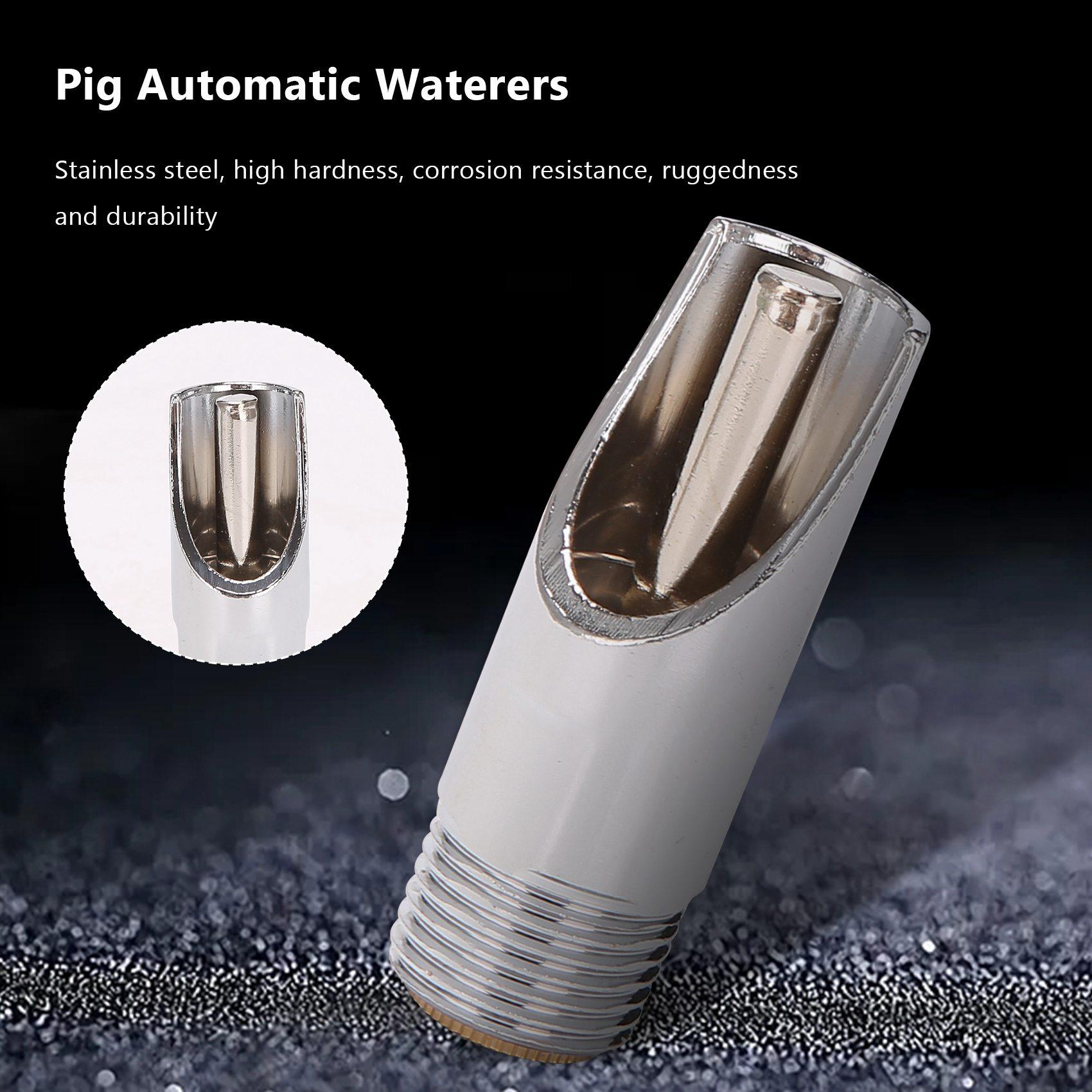 Good-20 X Automatic Pig Nipple Drinker For Sow Piglets Drinking Nipples Drinking Fountains Animal Drinking Fountains Drinking Fo
Good-20 X Automatic Pig Nipple Drinker For Sow Piglets Drinking Nipples Drinking Fountains Animal Drinking Fountains Drinking Fo