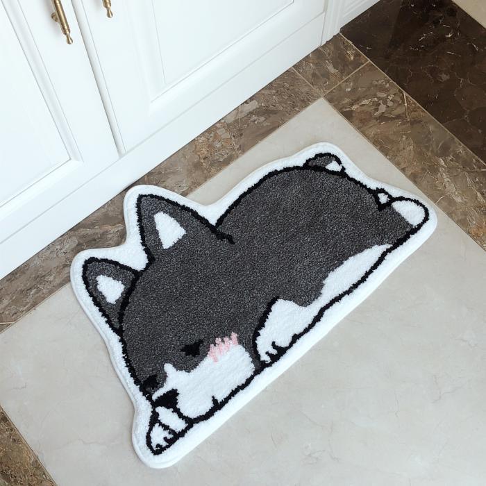 VIKAMA Cartoon Corgi Carpet Warm Touch Soft Bathroom Floor Mat Absorbent Foot Mat Living Room Bedroom Rug Doormat Home Dec 40X60CM (1.3X2FT
VIKAMA Cartoon Corgi Carpet Warm Touch Soft Bathroom Floor Mat Absorbent Foot Mat Living Room Bedroom Rug Doormat Home Dec 40X60CM (1.3X2FT