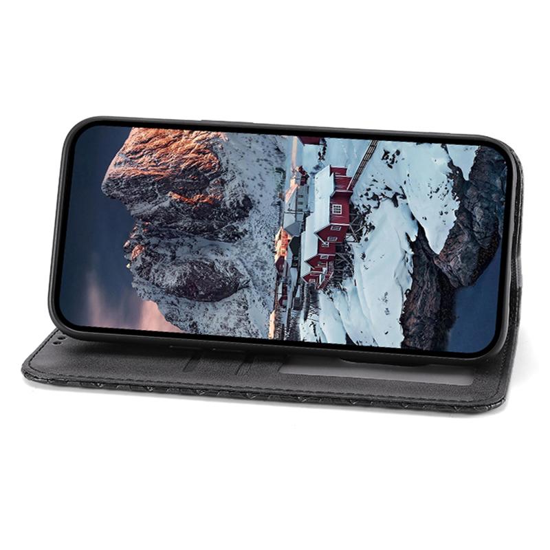 For Samsung Galaxy A25 5G (Global) (161.0 x 76.5 x 8.3mm) Case Calf Texture Imprinted Rhombus Pattern Phone Cover Black
For Samsung Galaxy A25 5G (Global) (161.0 x 76.5 x 8.3mm) Case Calf Texture Imprinted Rhombus Pattern Phone Cover Black