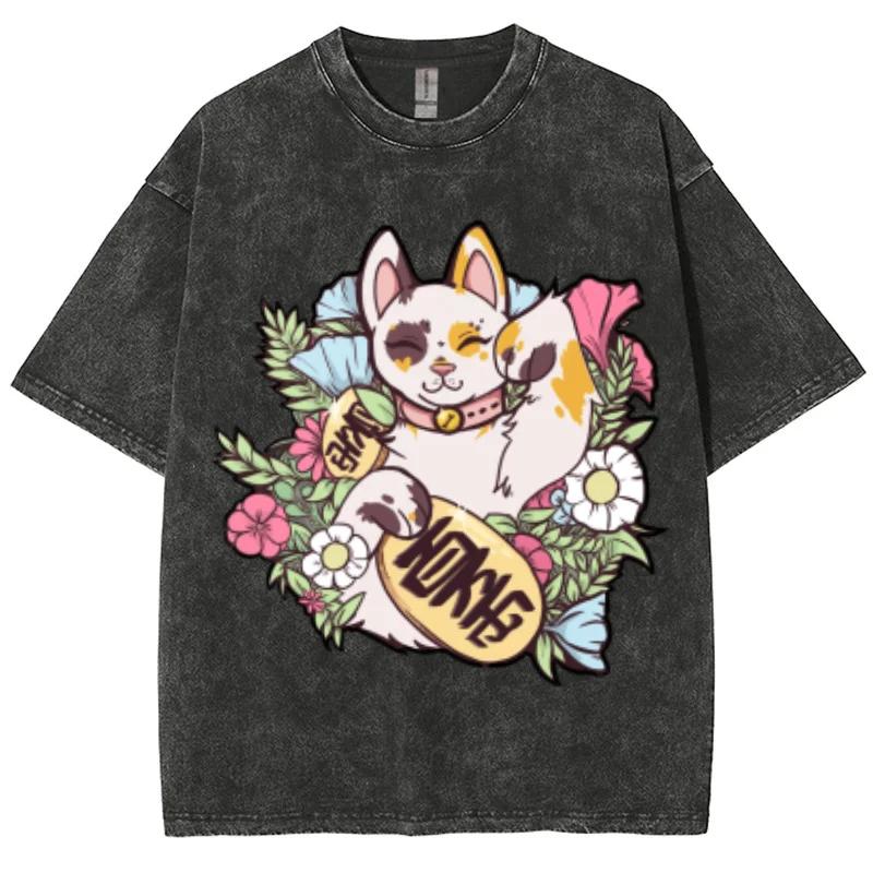 Cute Cartoon Puppy Print Ladies T-Shirt Oversized Loose Fashion Short Sleeve Washed Casual Basic Top Summer Tee S
Cute Cartoon Puppy Print Ladies T-Shirt Oversized Loose Fashion Short Sleeve Washed Casual Basic Top Summer Tee S