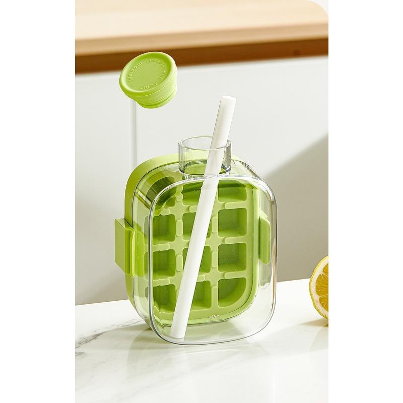 Ice Hockey Snap-On Sealed Ice Cube Mold - Three-in-One Ice Container - Water Cup - Pressed Ice Container - Ice Making Box Small зелений
Ice Hockey Snap-On Sealed Ice Cube Mold - Three-in-One Ice Container - Water Cup - Pressed Ice Container - Ice Making Box Small зелений