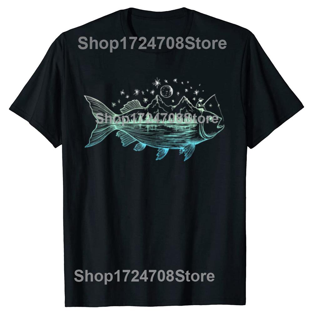 Funny Cool Fish Shaped from Mountains Nature Scene Fishing Tshirt Unisex Fashion Casual Tshirt 100 Cotton Loose Oversized T Shirt 4XL
Funny Cool Fish Shaped from Mountains Nature Scene Fishing Tshirt Unisex Fashion Casual Tshirt 100 Cotton Loose Oversized T Shirt 4XL
