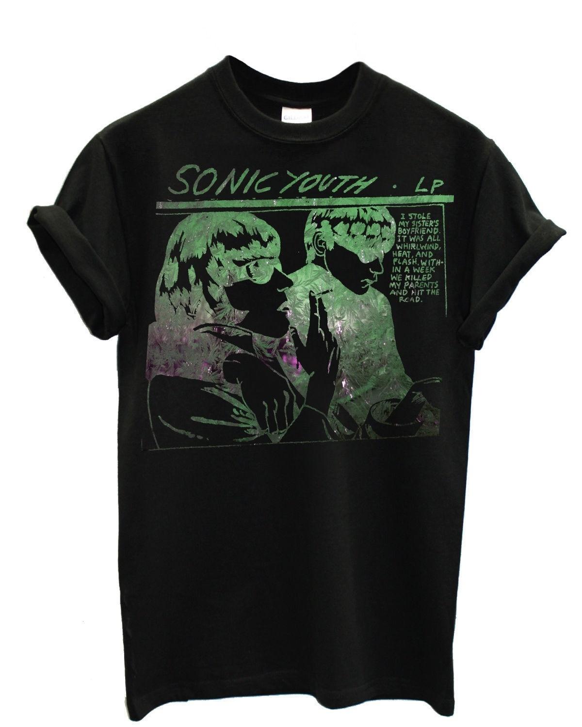 Sonic Youth Multicolor Print Casual Unisex T-Shirt 
Sonic Youth Multicolor Print Casual Unisex T-Shirt