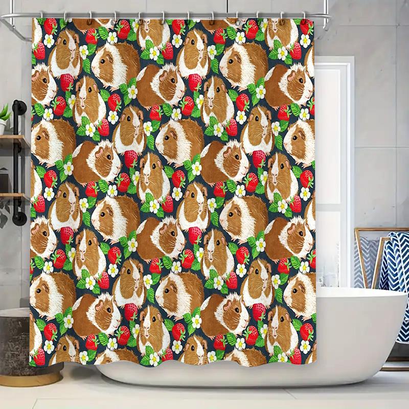 Bathroom Shower Curtain Floral Pattern Tropical Flowers Plants Home Decor Waterproof Fabric Washable Modern Style W60H190(CM)-1 Pcs
Bathroom Shower Curtain Floral Pattern Tropical Flowers Plants Home Decor Waterproof Fabric Washable Modern Style W60H190(CM)-1 Pcs
