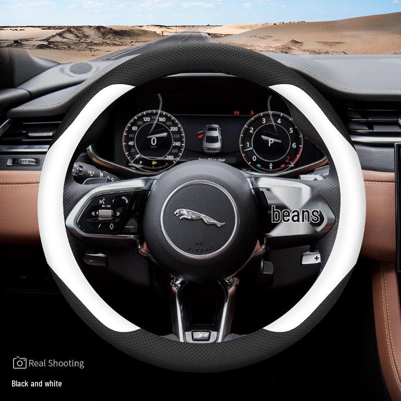 Оригінальна шкіряна накладка на кермо Jaguar для всіх сезонів Default
Оригінальна шкіряна накладка на кермо Jaguar для всіх сезонів Default