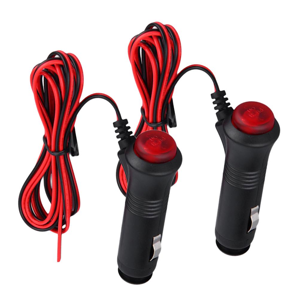 2pcs 12v 24v Car Charger Socket With 1.5m Cable, Universal Power Plug Connector On Off Switch For Car Light Accessories
2pcs 12v 24v Car Charger Socket With 1.5m Cable, Universal Power Plug Connector On Off Switch For Car Light Accessories