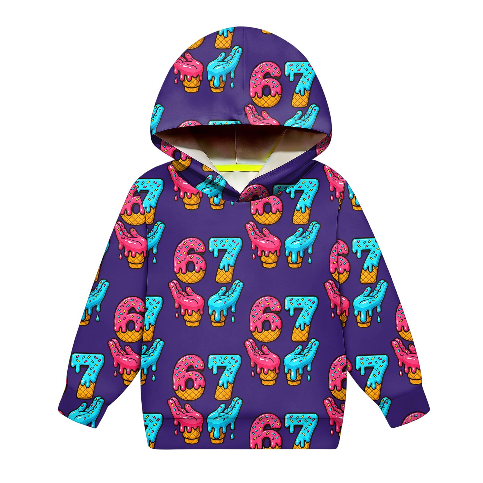 Children s Fashionable Long Sleeved Printed Hooded Top Loose Fitting Sweatshirt Top 90
Children s Fashionable Long Sleeved Printed Hooded Top Loose Fitting Sweatshirt Top 90