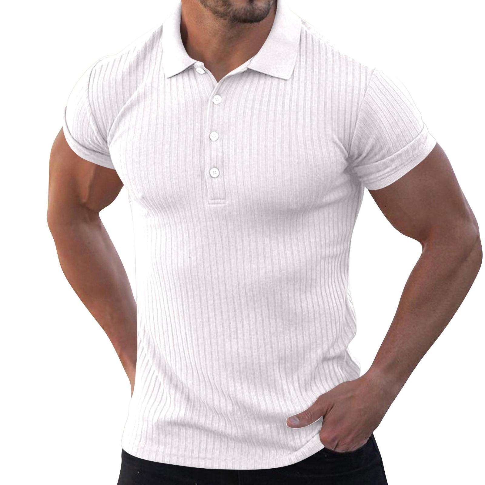 Men s Summer High-Stretch Vertical-Stripe Short-Sleeve Shirt: Slim-Fit Knit Base Layer XL білий
Men s Summer High-Stretch Vertical-Stripe Short-Sleeve Shirt: Slim-Fit Knit Base Layer XL білий