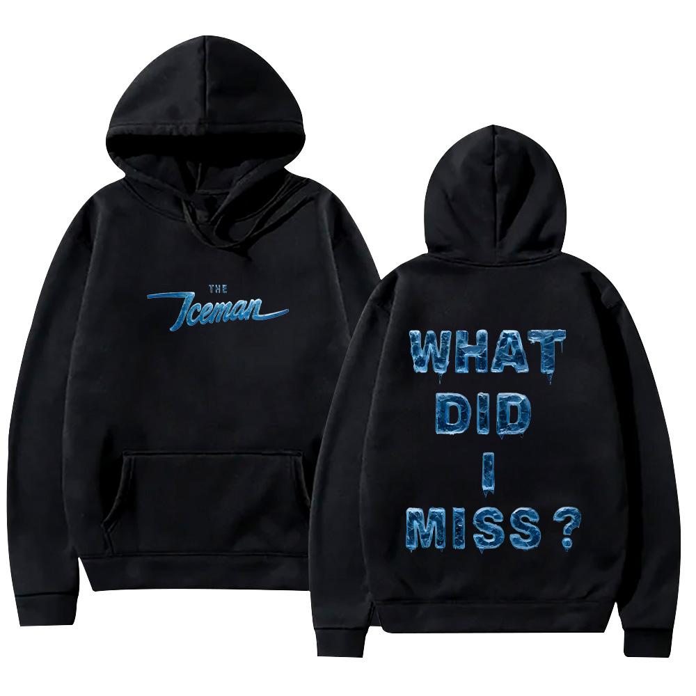Drake ICEMAN “What Did I Miss” Hoodie Double Side Frozen Letter Graphic Pullover Cold Aesthetic Streetwear Unisex Loose Clothes XS чёрный
Drake ICEMAN “What Did I Miss” Hoodie Double Side Frozen Letter Graphic Pullover Cold Aesthetic Streetwear Unisex Loose Clothes XS чёрный