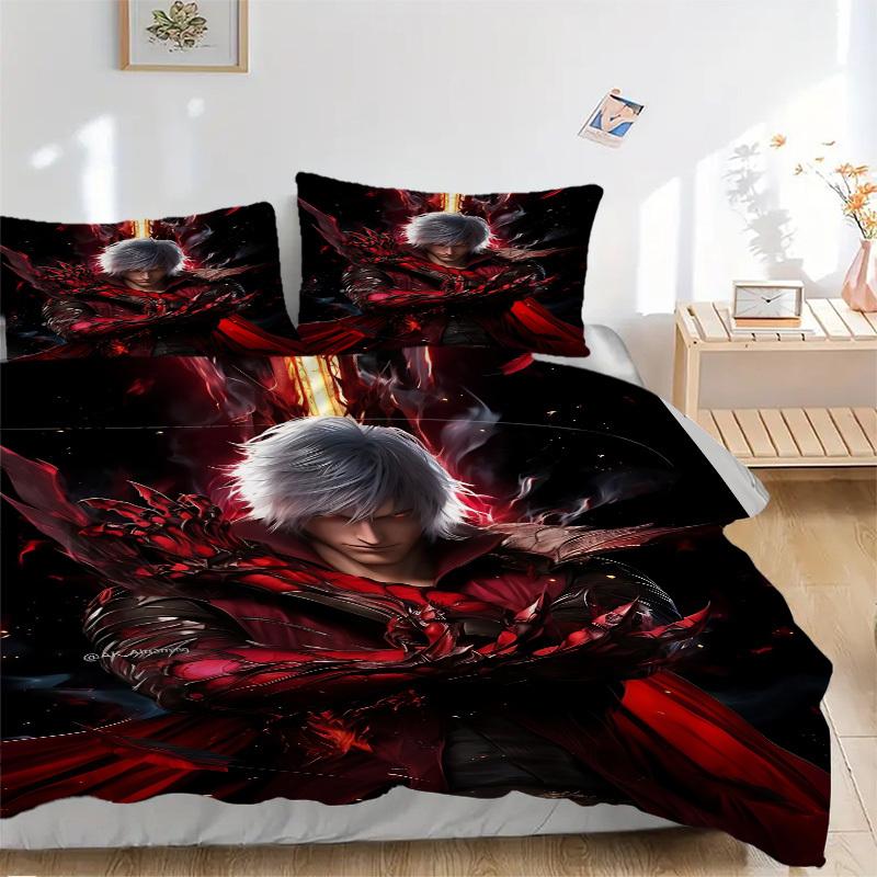 3pcs Devil May Cry Cover Set, 1 Cover + 2 Pillowcases (No Insert), Bedding for All Seasons, Bedding,Bedroom Decor yy250922056 135x200cm
3pcs Devil May Cry Cover Set, 1 Cover + 2 Pillowcases (No Insert), Bedding for All Seasons, Bedding,Bedroom Decor yy250922056 135x200cm