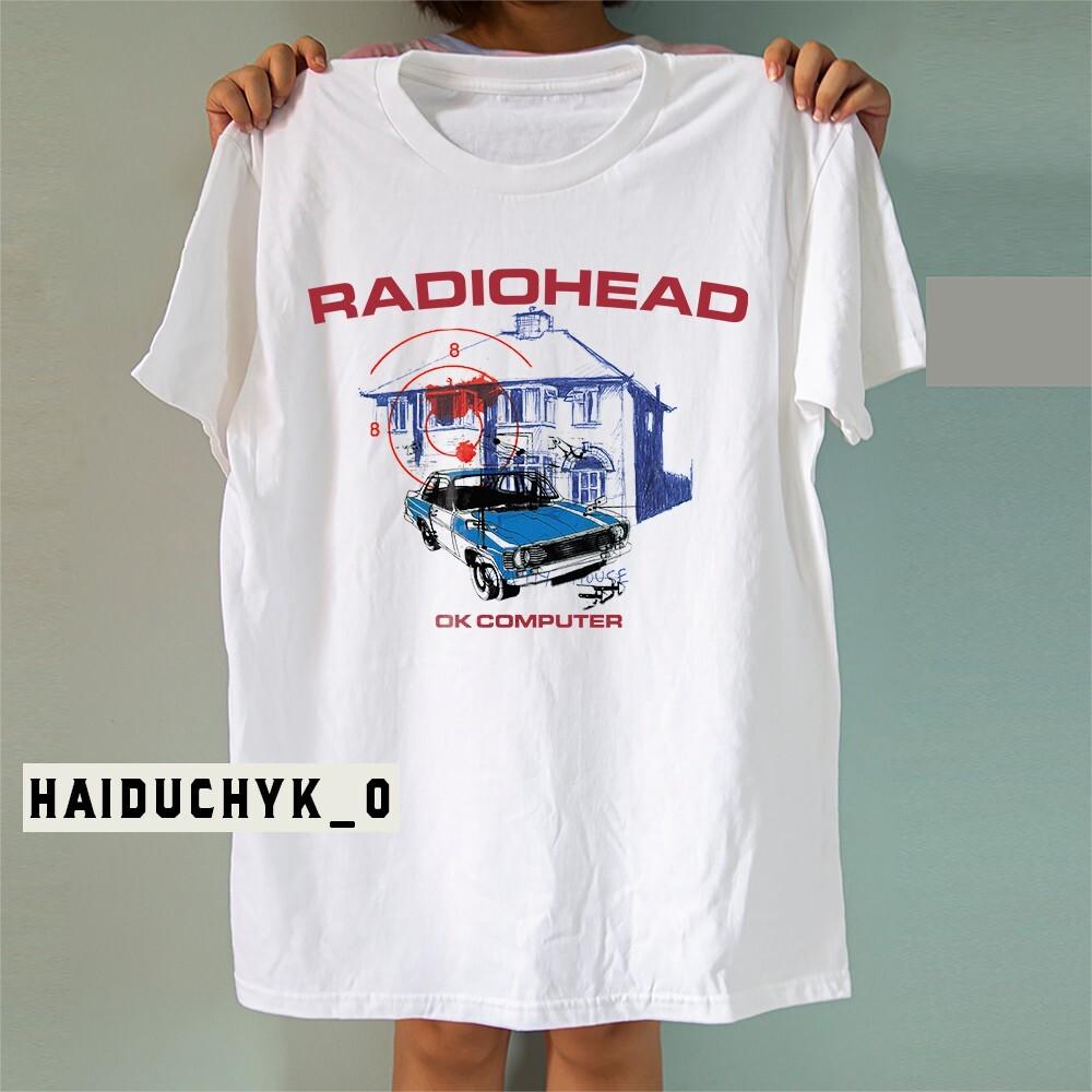 Radiohead Tour 97 Ok Computer Retro Unisex White T-shirt Size S-5XL Unisex T-Shirt XXXL
Radiohead Tour 97 Ok Computer Retro Unisex White T-shirt Size S-5XL Unisex T-Shirt XXXL