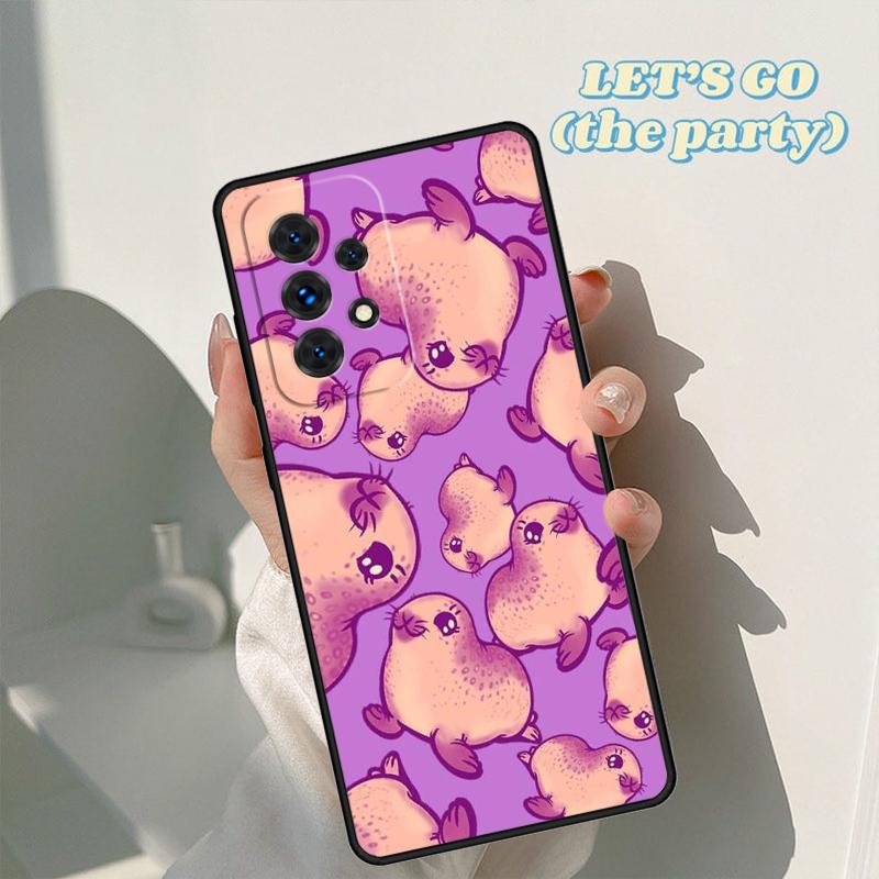 Baby Seals phone case For Samsung Galaxy A42 A31 A40 A51 A71 A32 A80 A91 A52 A72 A73 A20e A21S A50 A70 A11 A12 Cover Samsung A71 5G
Baby Seals phone case For Samsung Galaxy A42 A31 A40 A51 A71 A32 A80 A91 A52 A72 A73 A20e A21S A50 A70 A11 A12 Cover Samsung A71 5G