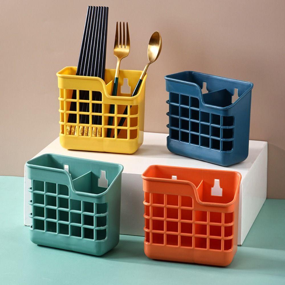 Kitchen Drying No Punching Hanging Plastic Cutlery Storage Holder Drain Rack Chopsticks Cage
Kitchen Drying No Punching Hanging Plastic Cutlery Storage Holder Drain Rack Chopsticks Cage