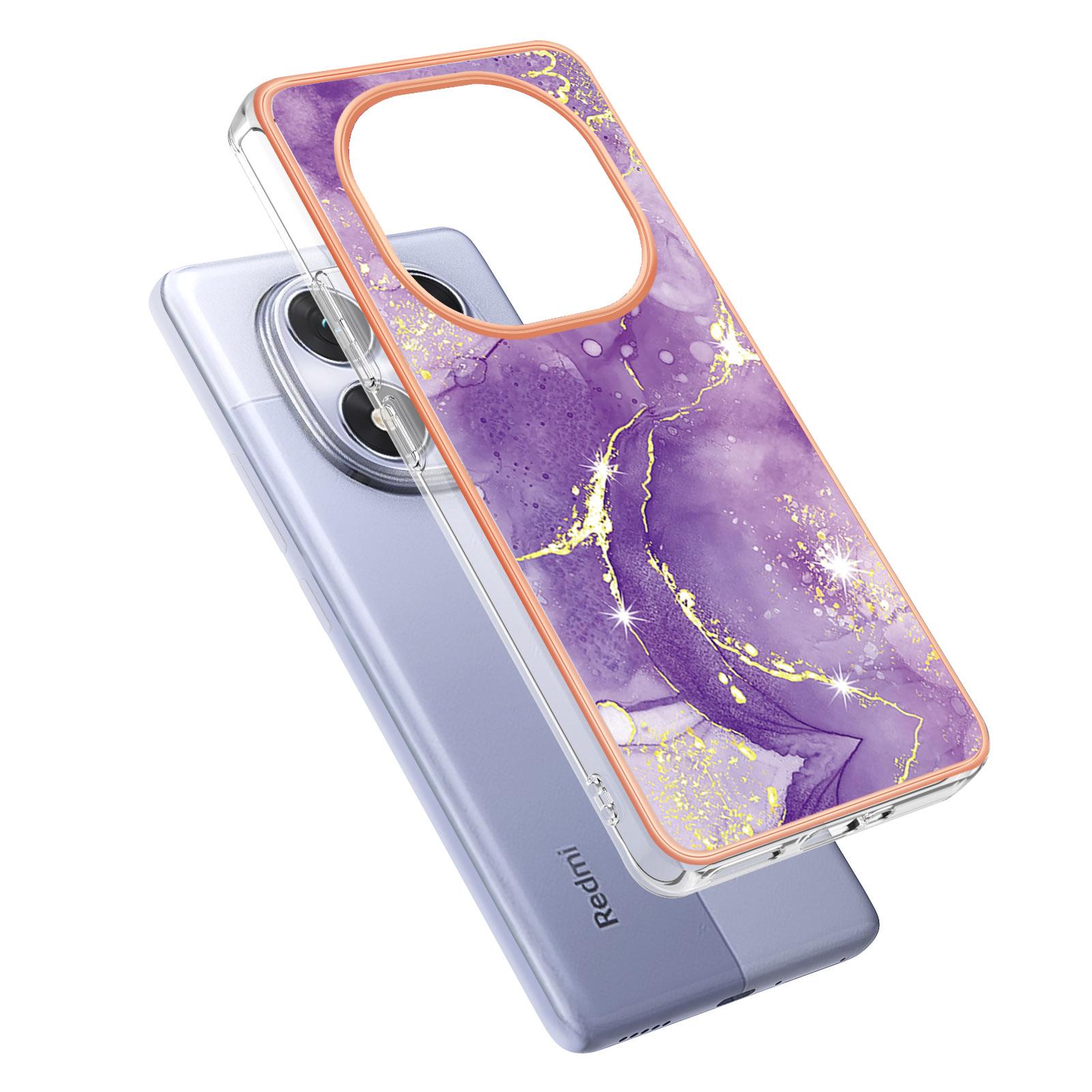 For Xiaomi Poco X7 5G/Xiaomi Redmi Note 14 Pro+ 5G/Xiaomi Redmi Note 14 Pro 5G TPU Case with IMD Marble Pattern Electroplated Back Cover Purple 002
For Xiaomi Poco X7 5G/Xiaomi Redmi Note 14 Pro+ 5G/Xiaomi Redmi Note 14 Pro 5G TPU Case with IMD Marble Pattern Electroplated Back Cover Purple 002