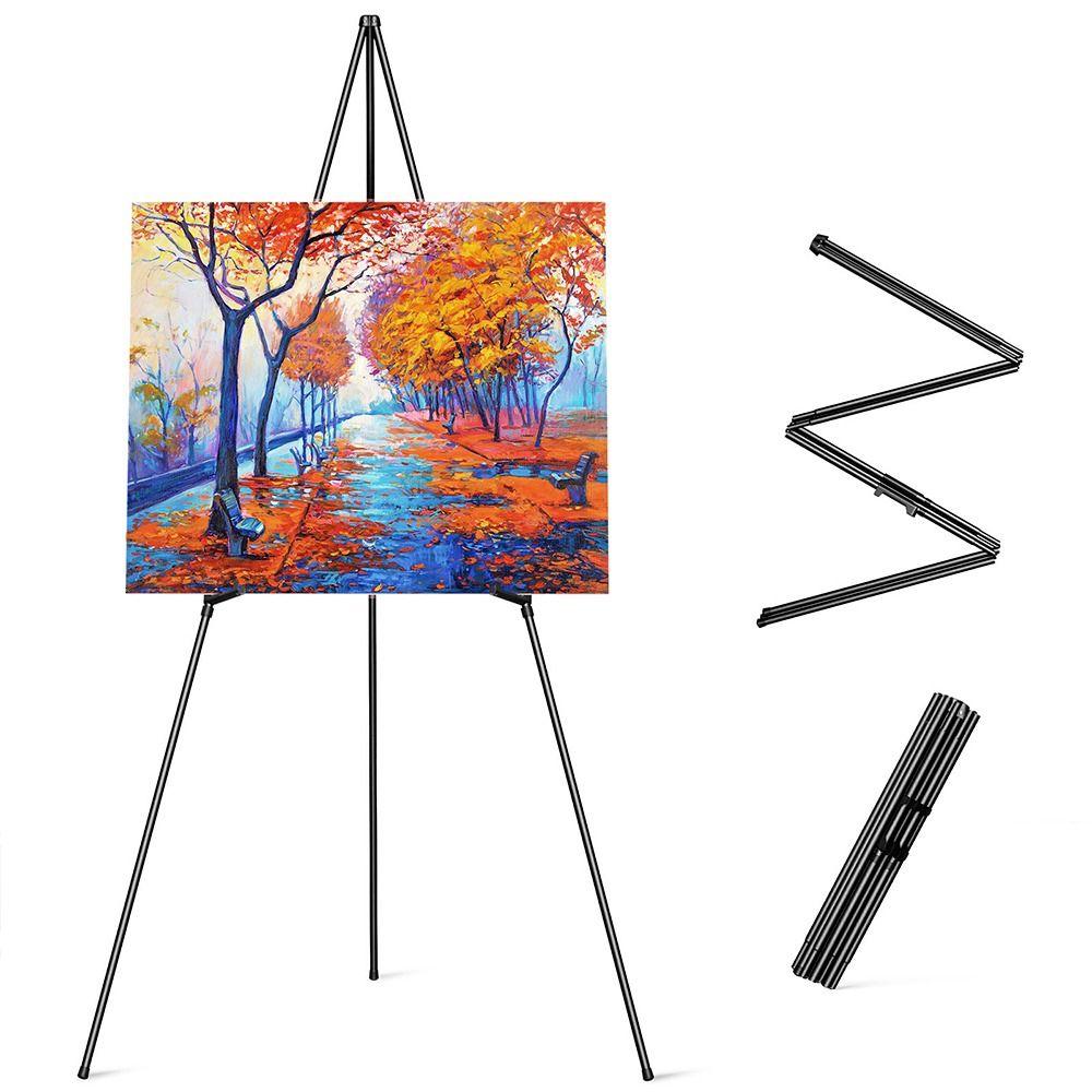 Quick Set-Up Art High Steel Easel Installation-Free Painting Easel Shelf Art Supplies чорний
Quick Set-Up Art High Steel Easel Installation-Free Painting Easel Shelf Art Supplies чорний
