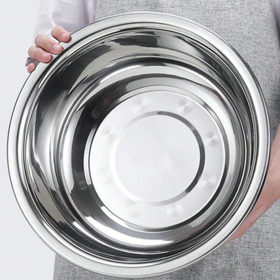 Круглая кухонная миска из нержавеющей стали для приготовления и выпечки, миска для мытья фруктов и овощей 28cm 11.02in серебряный
Круглая кухонная миска из нержавеющей стали для приготовления и выпечки, миска для мытья фруктов и овощей 28cm 11.02in серебряный